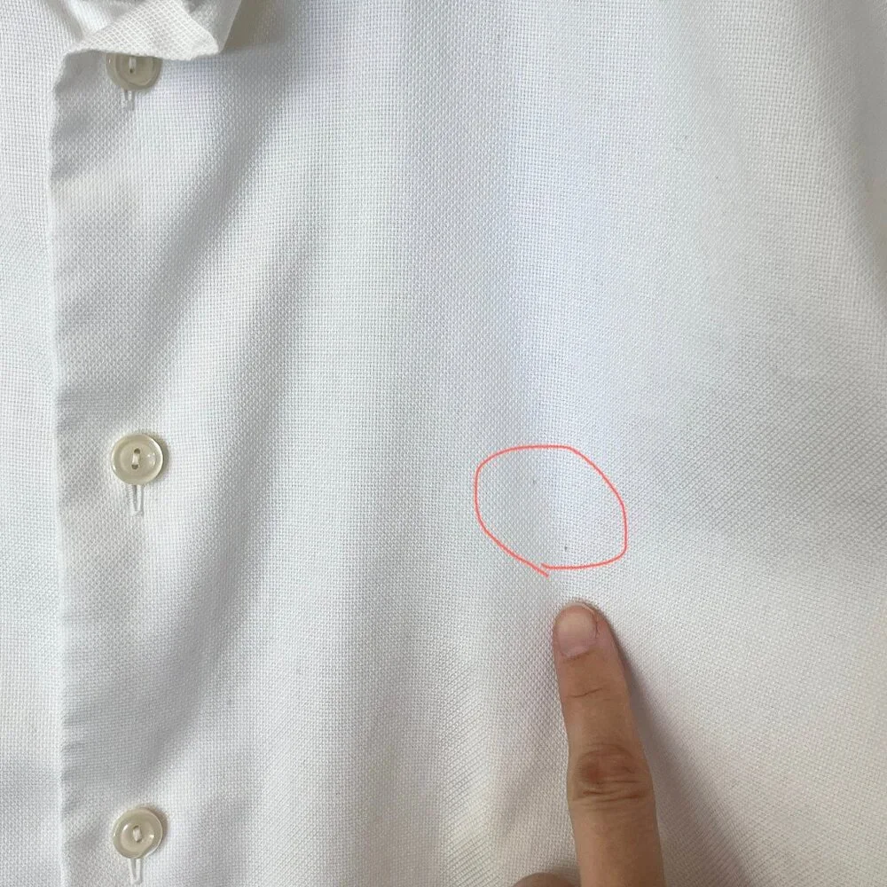 Eton Contemporary Button Up Dress Shirt - Men's Size 42/16.5 - White - Picture 2 of 14